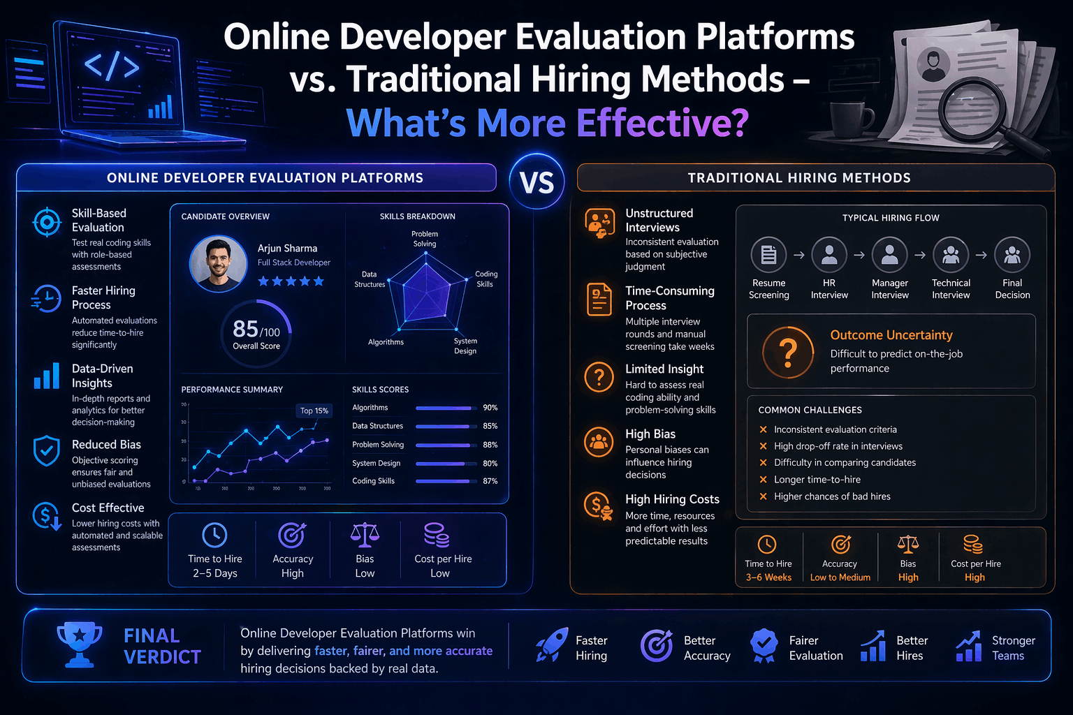 Online Developer Evaluation Platforms